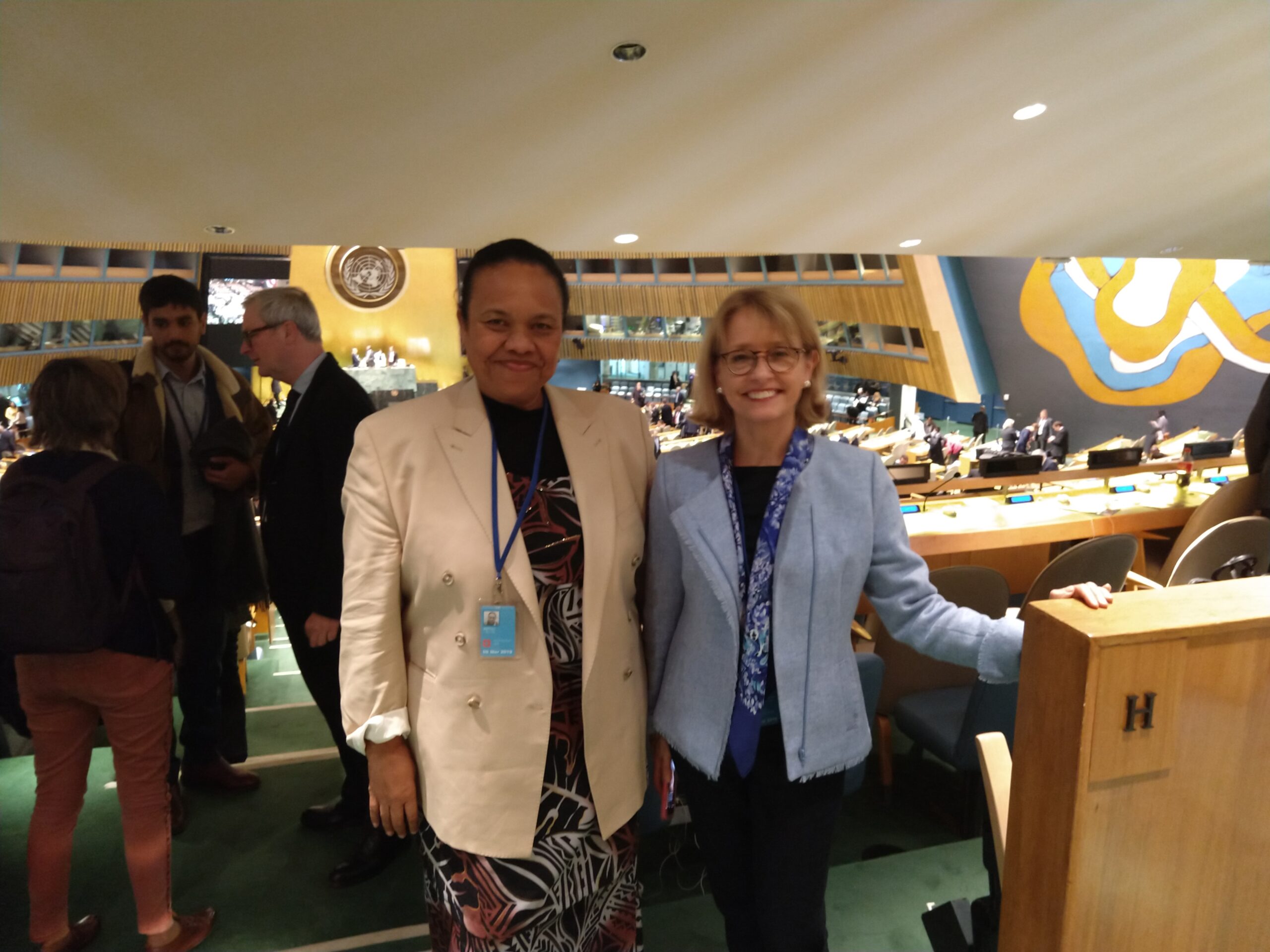 Martine Durand – OECD Chief Statistician and Director of Statistics and Data Directorate, and Ofa Afuha’amango Ketu’u – Director for the Statistics for Development Division, Pacific Community